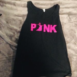Women’s Black “ PINK “ Tank-top
